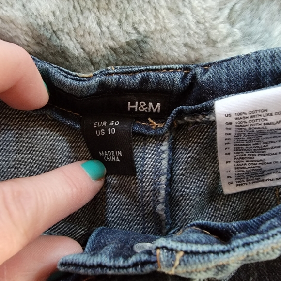 Check it...Y2k Vintage Denim Micro Mini - Picture 6 of 7